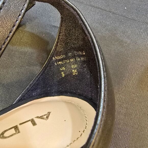 ALDO CHUNKY HEELS OPEN-TOE WOMEN'S DRESS SANDAL - Picture 13 of 16